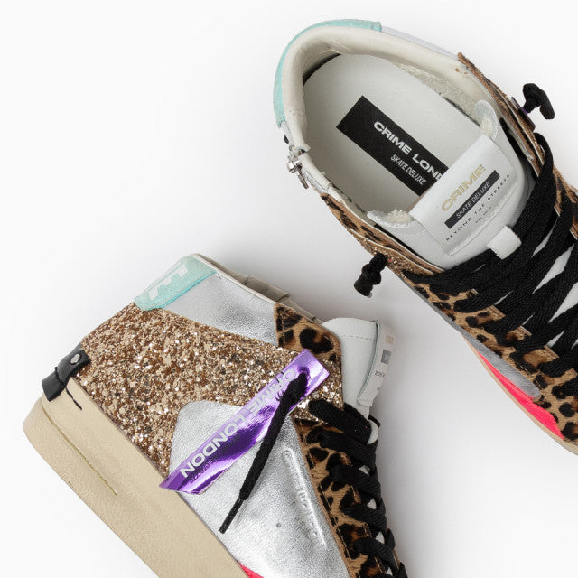 DEPORTIVA CRIME LONDON BOTA GLITTER PRINT