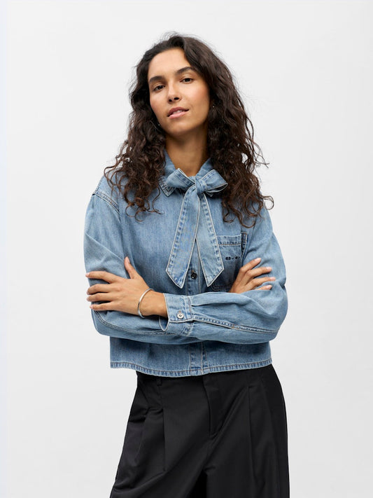 OBJVILMA CAMISA DENIM OBJECT