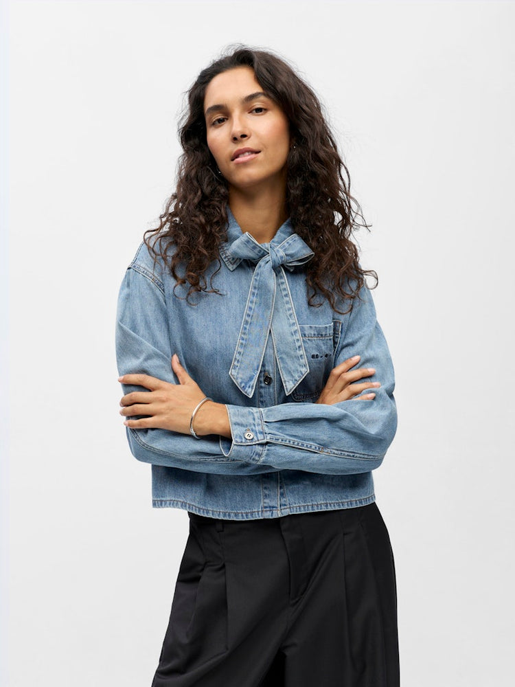 OBJVILMA CAMISA DENIM OBJECT