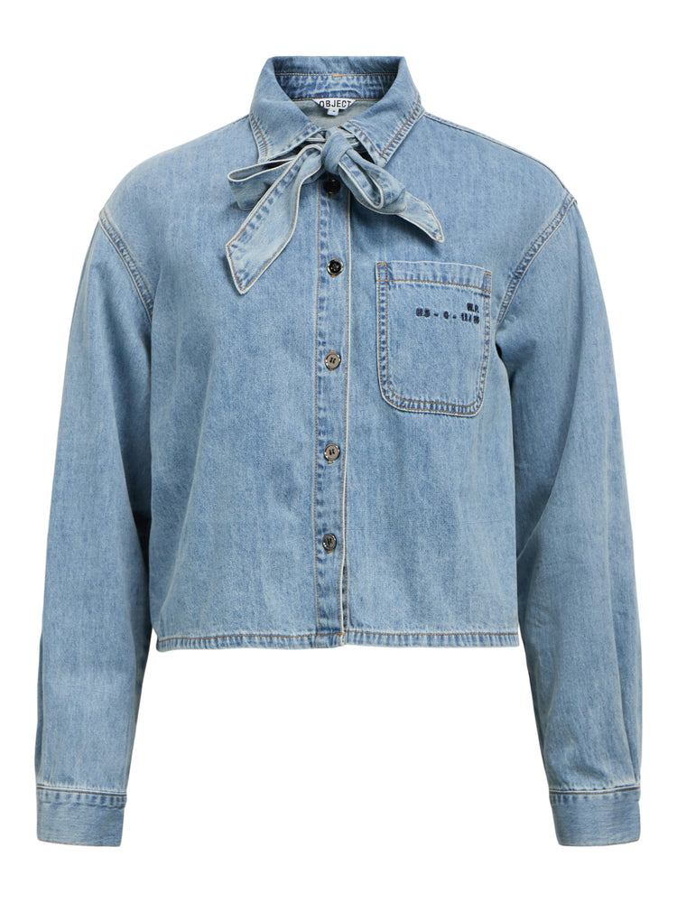 OBJVILMA CAMISA DENIM OBJECT