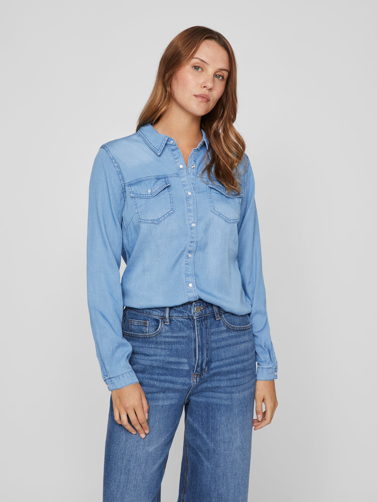 VIBISTA CAMISA DENIM VILA